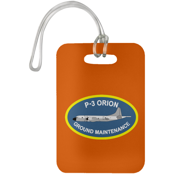 P-3 Orion 4 Ground Maint Luggage Bag Tag