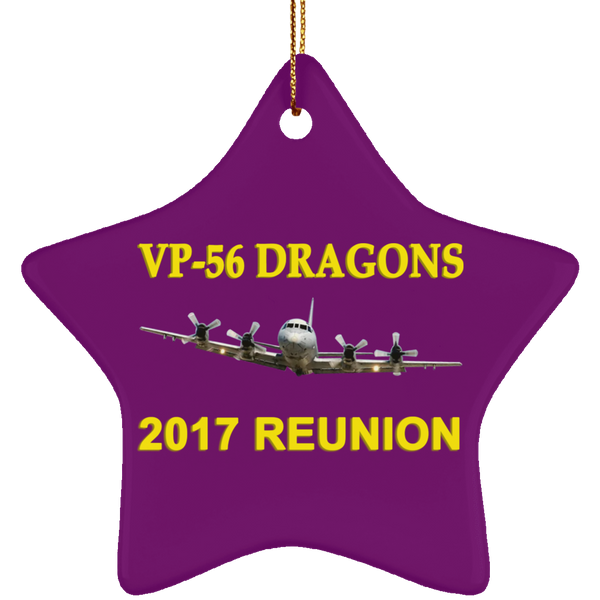 VP-56 2017 Reunion 2 Ornament Ceramic - Star