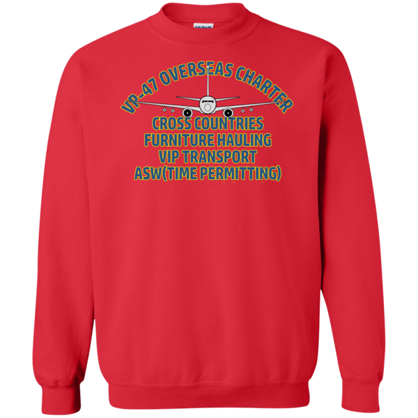 VP 47 3 Crewneck Pullover Sweatshirt