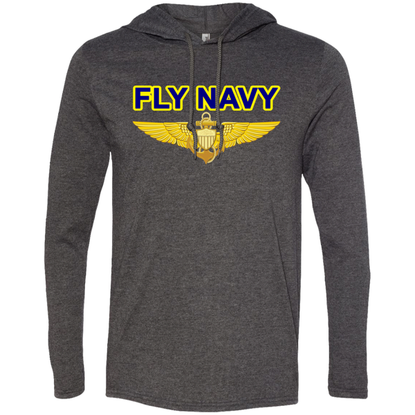 Fly Navy Aviator LS T-Shirt Hoodie