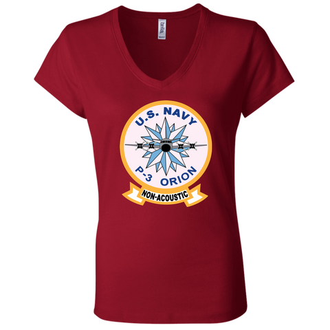 P-3 Orion 1 SS-3 Ladies Jersey V-Neck T-Shirt