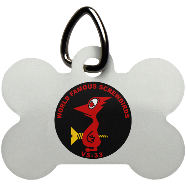 VS 33 2 Pet Tag - Dog Bone