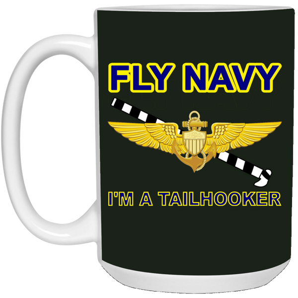 Fly Navy Tailhooker Mug - 15oz