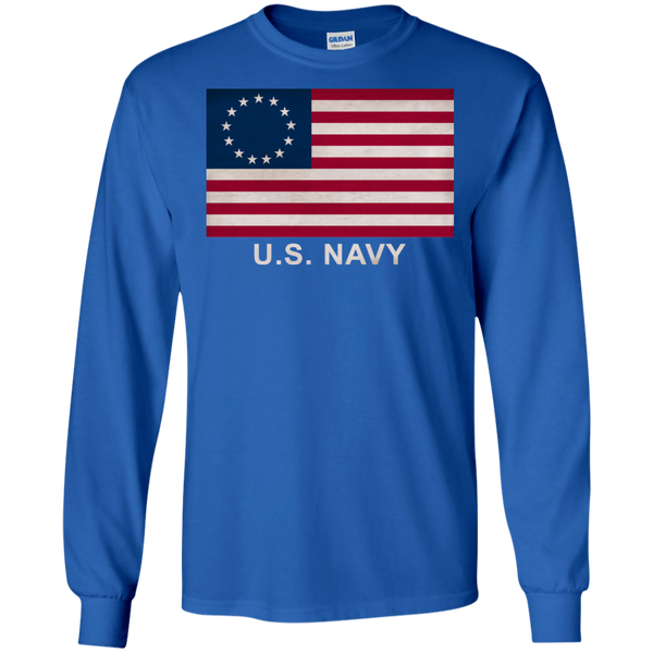 Betsy Ross USN 2 LS Cotton Ultra T-Shirt