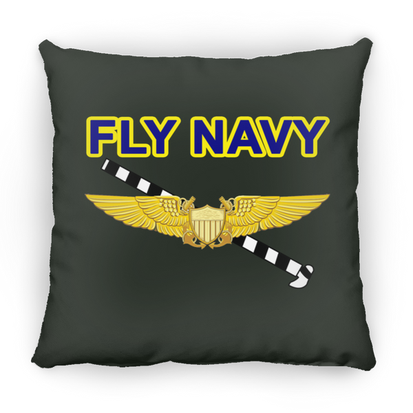 Fly Navy Tailhook 3 Pillow - Square - 16x16