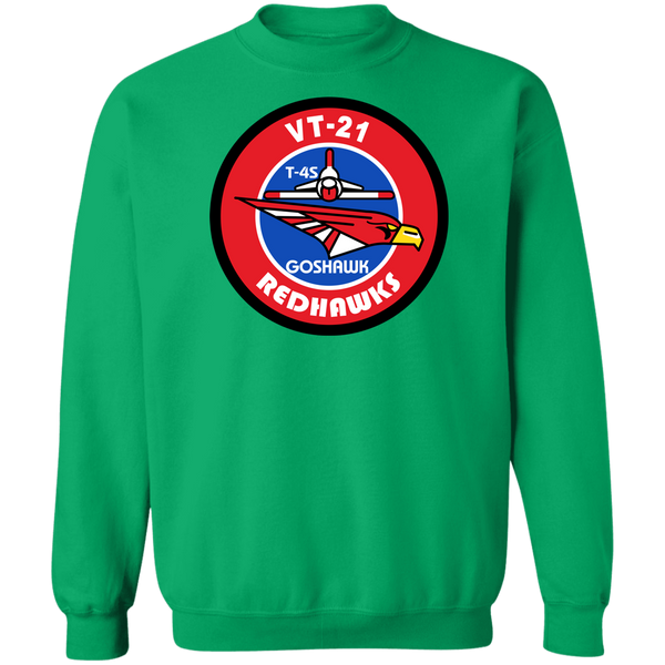 VT 21 8 Crewneck Pullover Sweatshirt