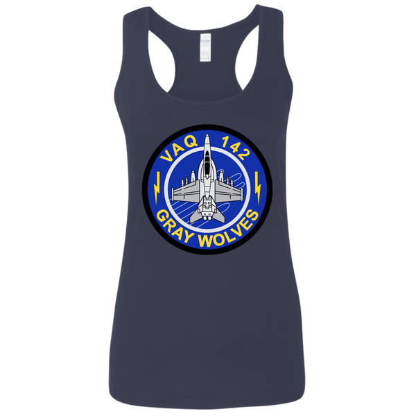 VAQ 142 5 Ladies' Softstyle Racerback Tank