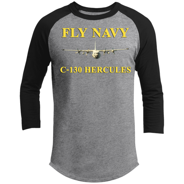 Fly Navy C-130 3 Sporty T-Shirt