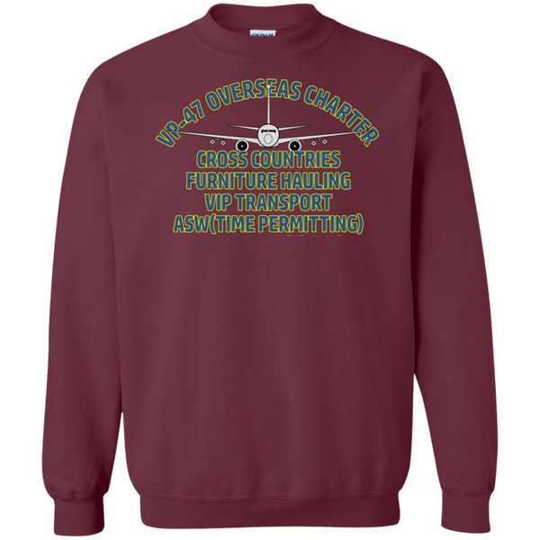 VP 47 3 Crewneck Pullover Sweatshirt