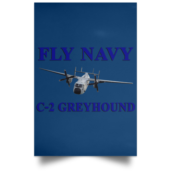 Fly Navy C-2 1 Poster - Portrait