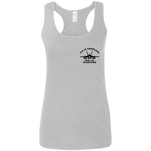 VAQ 132 2d Ladies' Softstyle Racerback Tank