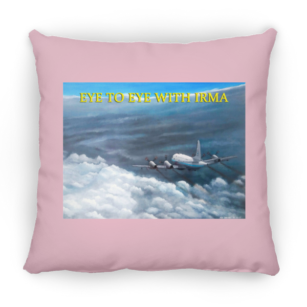 Eye To Eye With Irma 1 Pillow - Square - 16x16