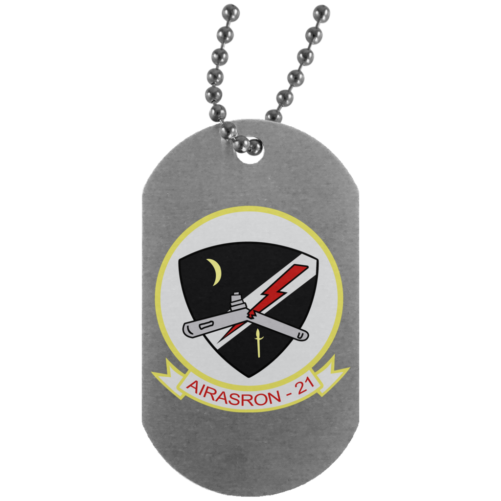 VS 21 3 Dog Tag - Silver