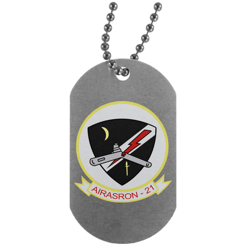 VS 21 3 Dog Tag - Silver