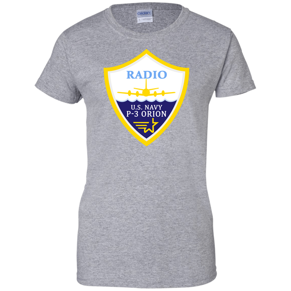 P-3 Orion 3 Radio Ladies' Cotton T-Shirt