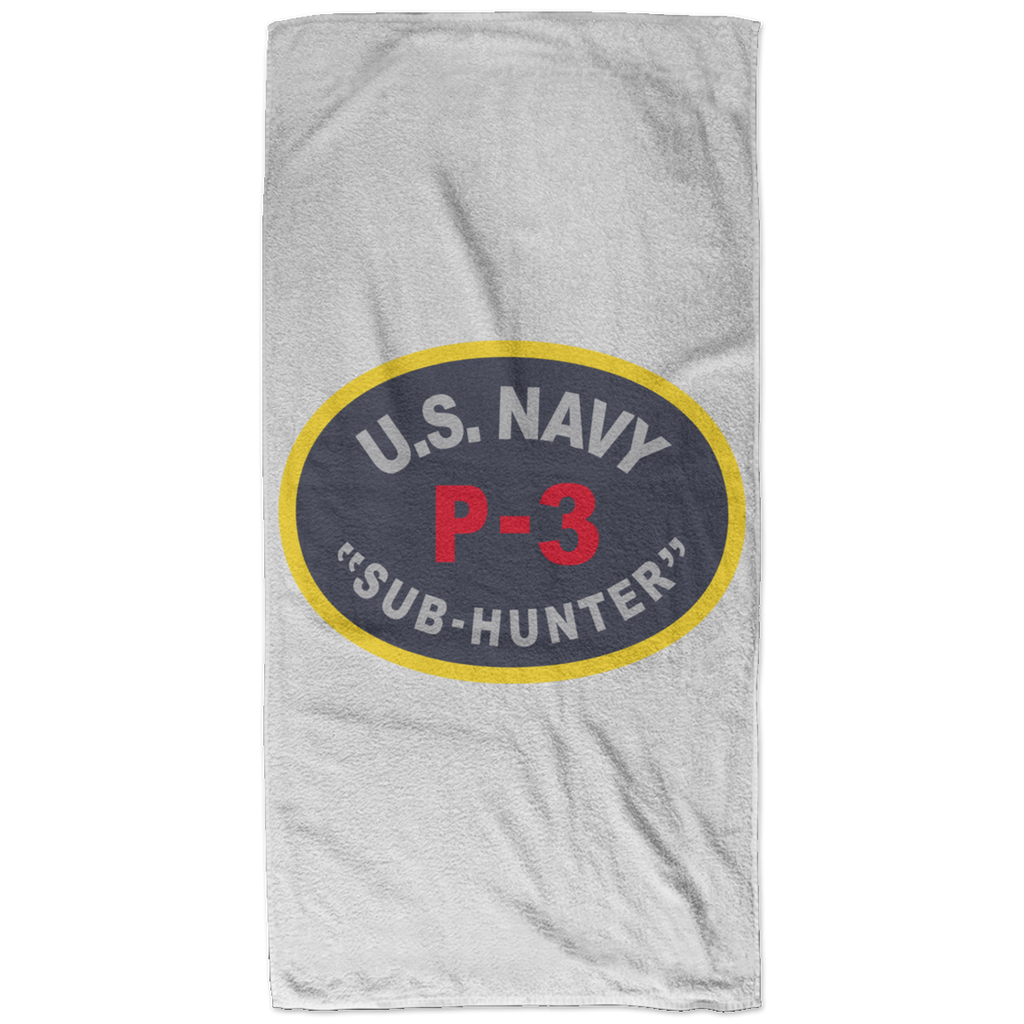 P-3 Sub Hunter Bath Towel - 32x64