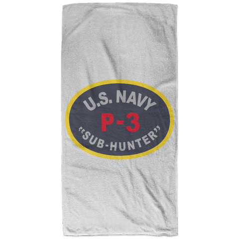 P-3 Sub Hunter Bath Towel - 32x64