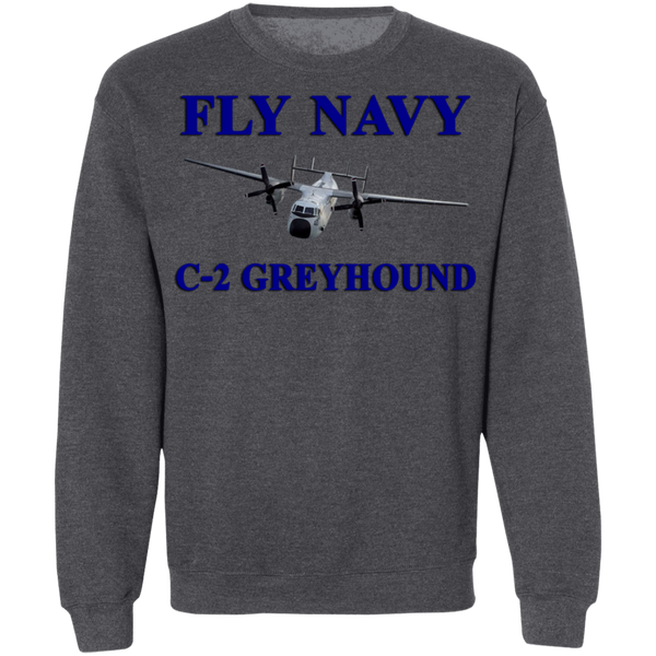 Fly Navy C-2 1 Crewneck Pullover Sweatshirt