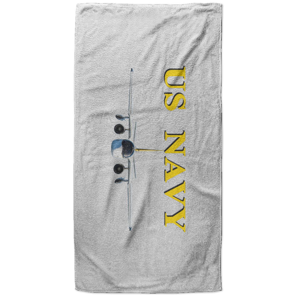 US Navy S-3 4 Beach Towel - 37x74