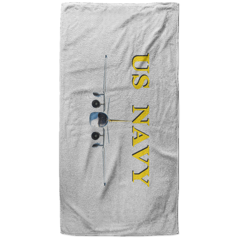 US Navy S-3 4 Beach Towel - 37x74