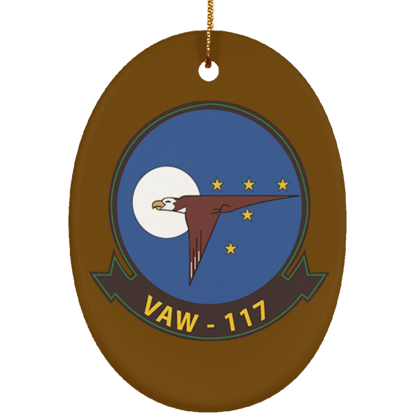 VAW 117 1 Ornament Ceramic - Oval