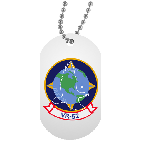 VR 52 1 White Dog Tag