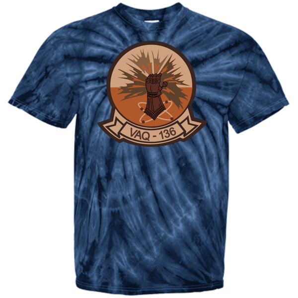 VAQ 136 2 Customized 100% Cotton Tie Dye T-Shirt