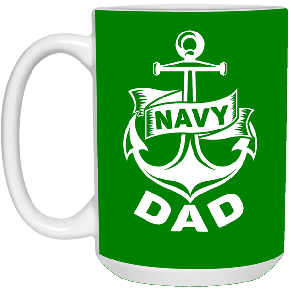 Navy Dad 1 Mug - 15oz