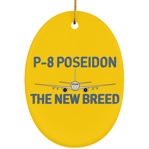 P-8 1 Ornament - Oval