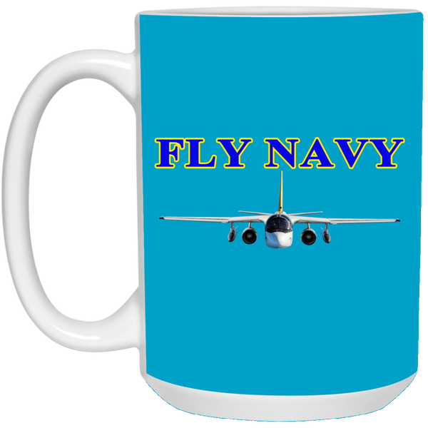 Fly Navy S-3 2 Mug - 15oz