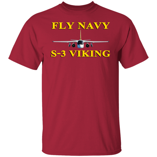 Fly Navy S-3 3 Custom Ultra Cotton T-Shirt