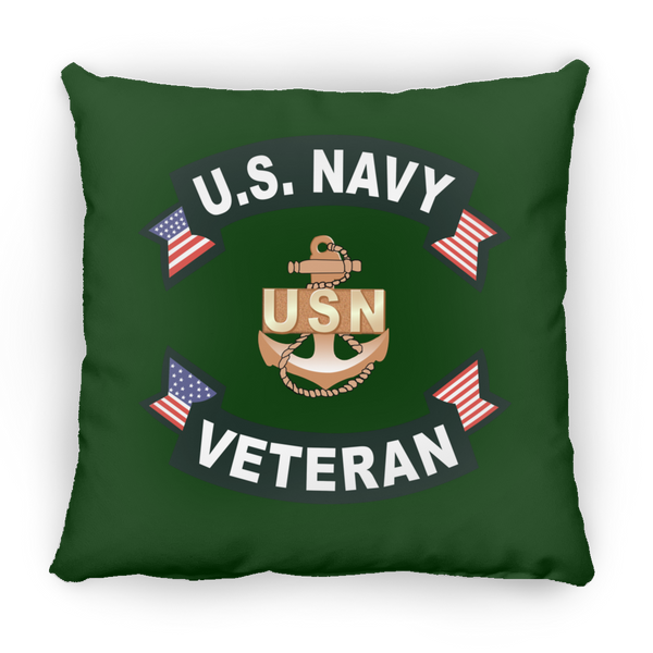 Navy Vet 1 Pillow - Square - 14x14