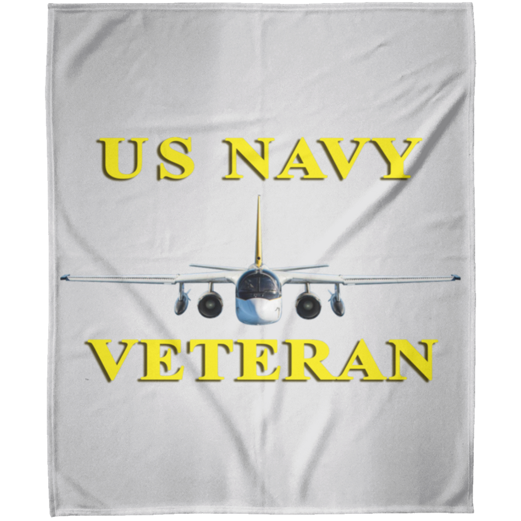 Navy Vet 3 Blanket - Arctic Fleece Blanket 50x60