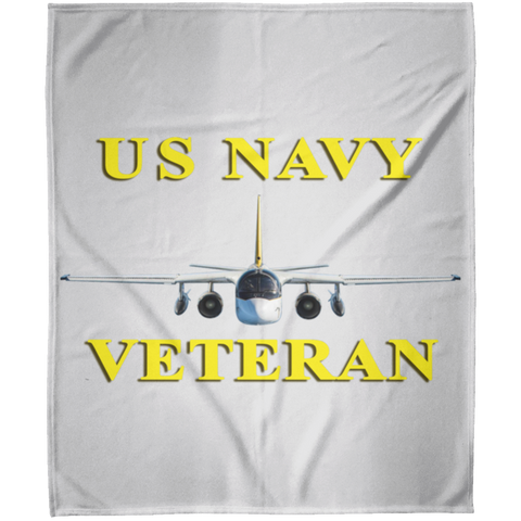 Navy Vet 3 Blanket - Arctic Fleece Blanket 50x60