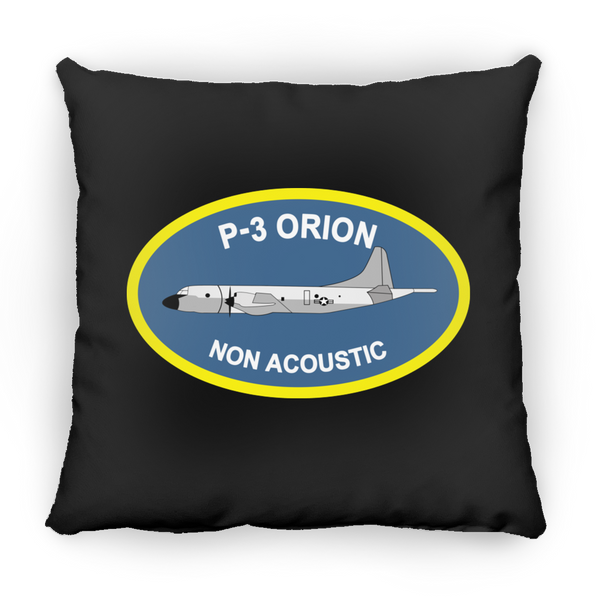 P-3 Orion 4 Non Acoustic Pillow - Square - 14x14