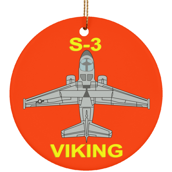 S-3 Viking 11 Ornament - Circle