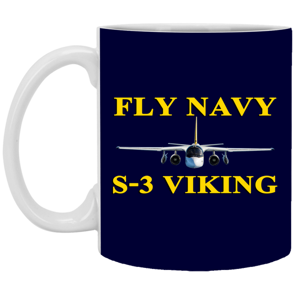 Fly Navy S-3 3 Mug - 11oz