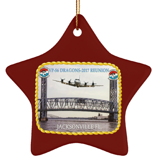 VP-56 2017 Reunion 1 Ornament Ceramic - Star