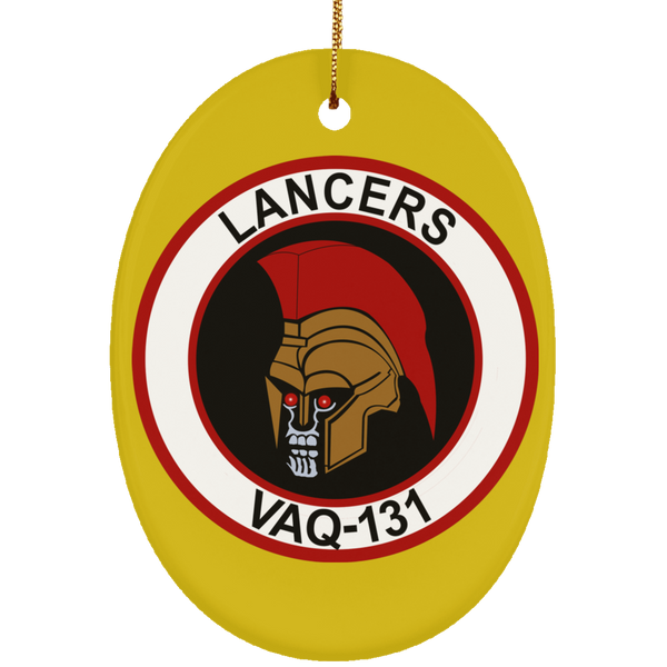 VAQ 131 4 Ornament - Oval