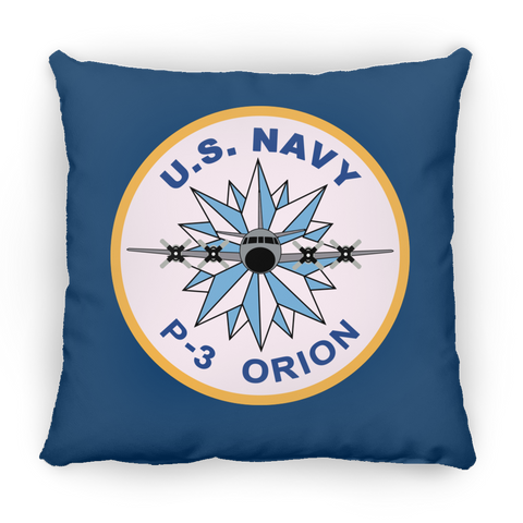 P-3 Orion 1 Pillow - Square - 14x14