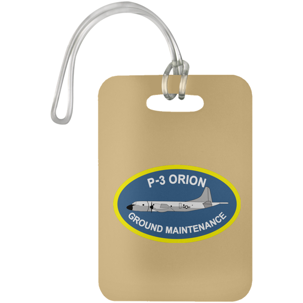 P-3 Orion 4 Ground Maint Luggage Bag Tag