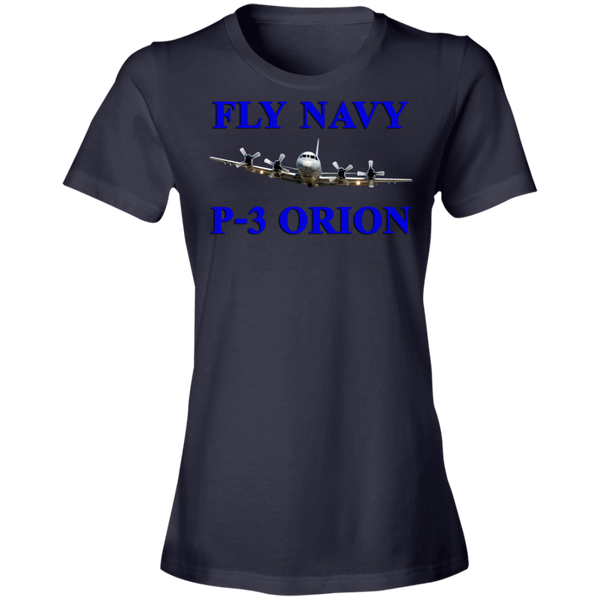 Fly Navy P-3 1 Ladies' Lightweight T-Shirt