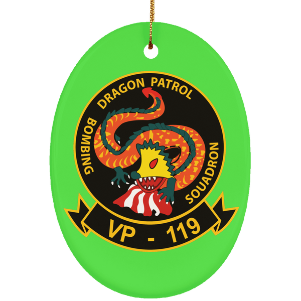VP 119 Ornament Ceramic - Oval