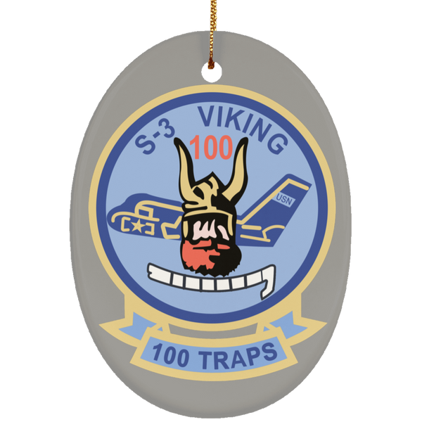 S-3 Viking 3 Ornament - Oval