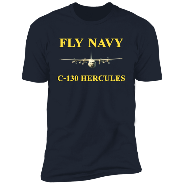 Fly Navy C-130 3 Premium Short Sleeve T-Shirt