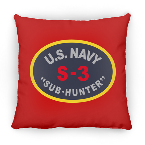 S-3 Sub Hunter Pillow - Square - 16x16