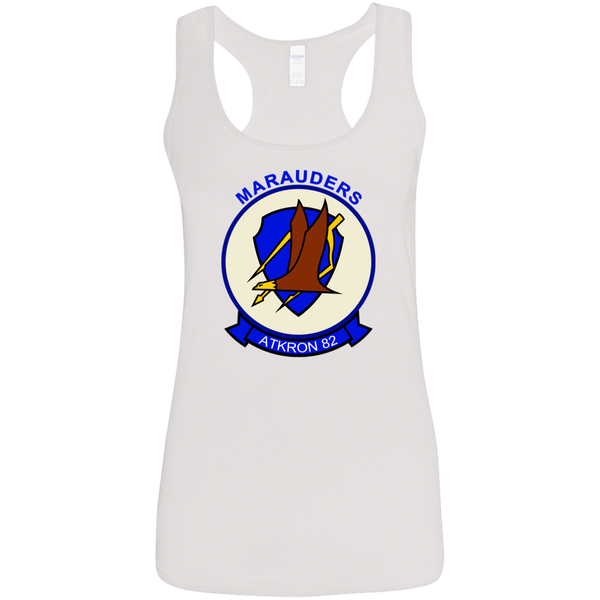 VA 82 2 Ladies' Softstyle Racerback Tank