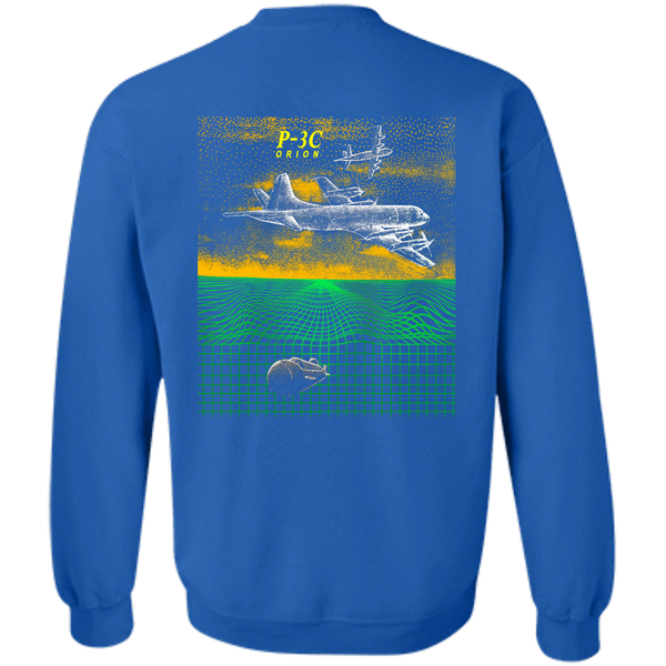 P-3C 2 Fly Aircrew Crewneck Pullover Sweatshirt