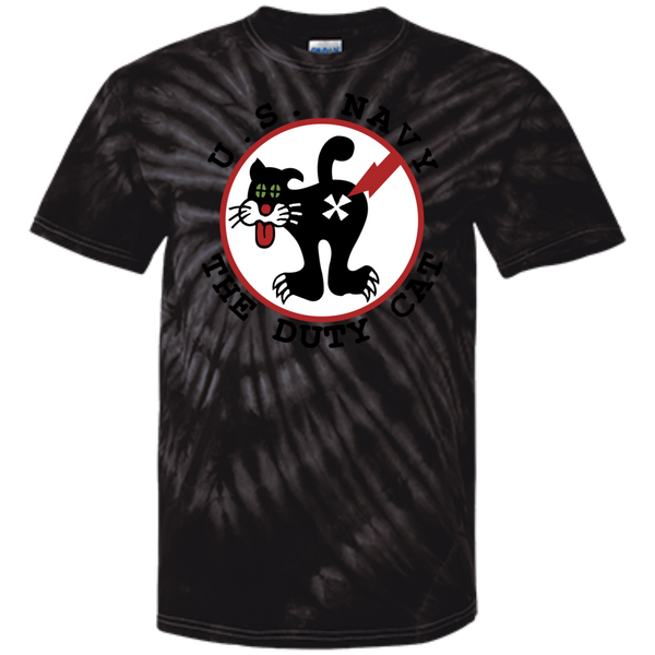 Duty Cat 2 Customized 100% Cotton Tie Dye T-Shirt