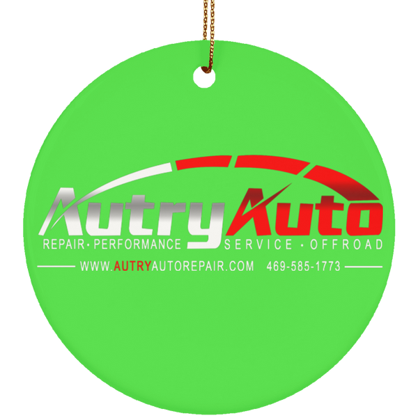 Autry Auto Ornament - Circle